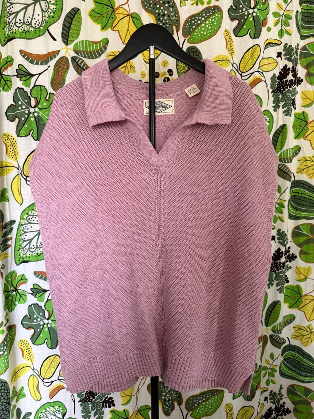 Weatherproof Original 100% Cotton Textured Knit Sweater XL